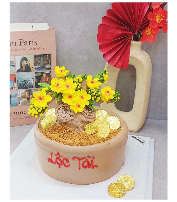 Bánh kem công ty - Khai trương CTKT3