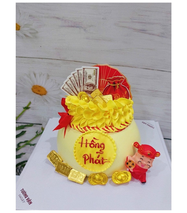 Bánh kem công ty - Khai trương CTKT5