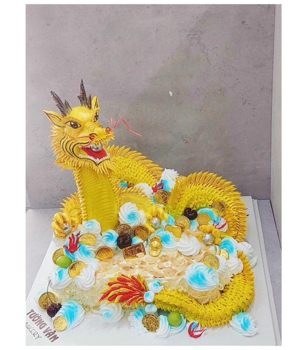 Bánh kem công ty - Khai trương CTKT10