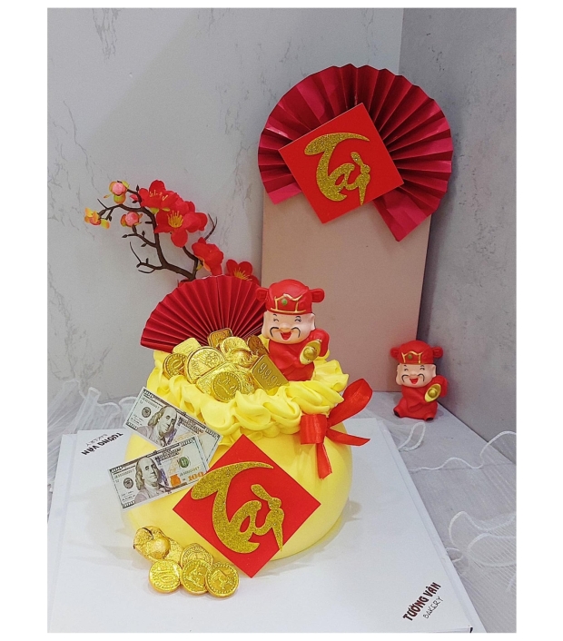 Bánh kem công ty - Khai trương CTKT14