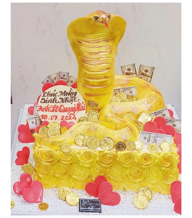 Bánh kem công ty - Khai trương CTKT17