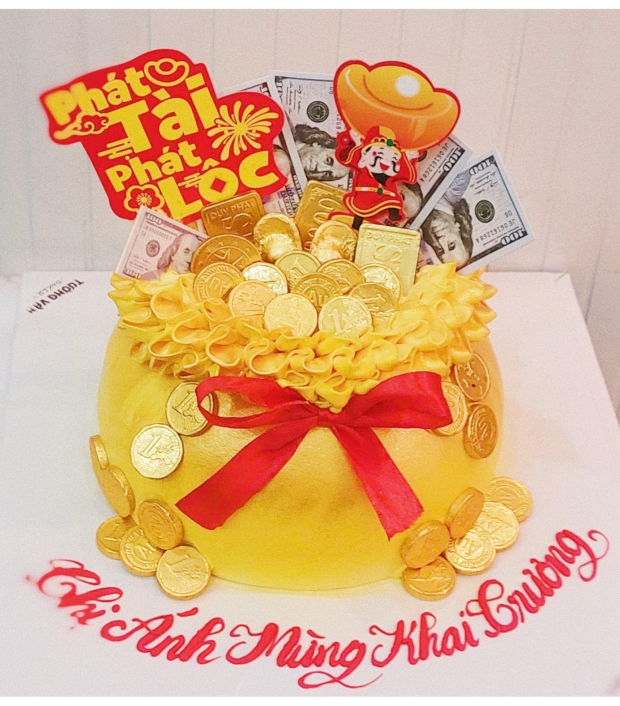 Bánh kem công ty - Khai trương CTKT23