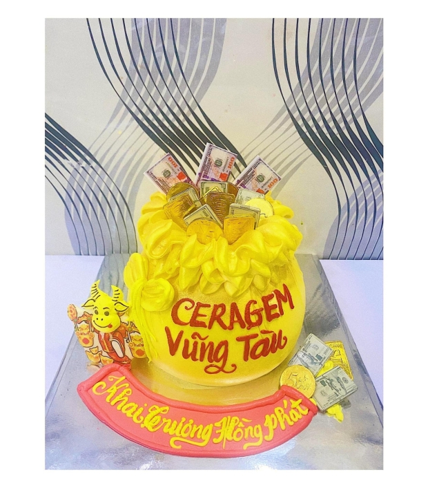 Bánh kem công ty - Khai trương CTKT26