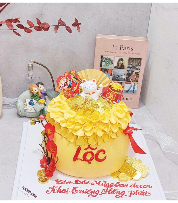 Bánh kem công ty - Khai trương CTKT30