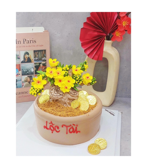 Bánh kem công ty - Khai trương CTKT3