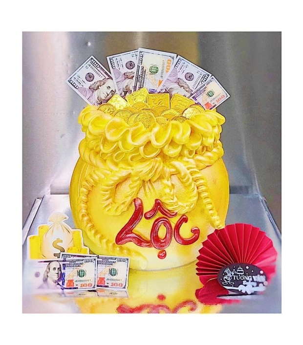 Bánh kem công ty - Khai trương CTKT12