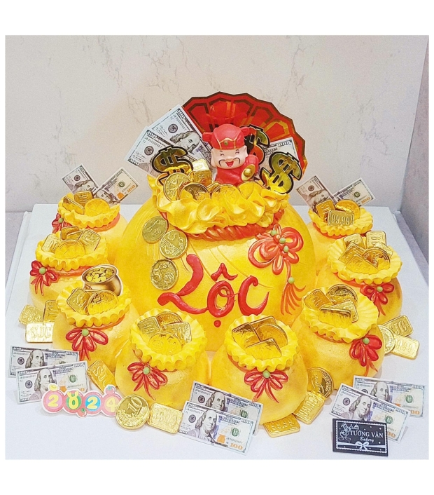 Bánh kem công ty - Khai trương CTKT15