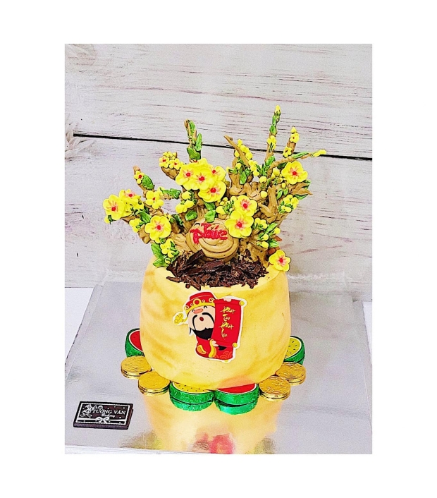 Bánh kem công ty - Khai trương CTKT16