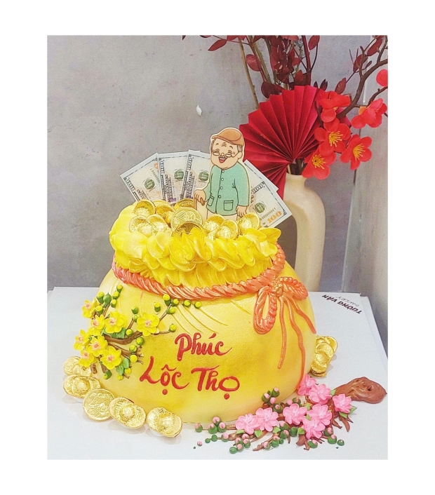 Bánh kem công ty - Khai trương CTKT37