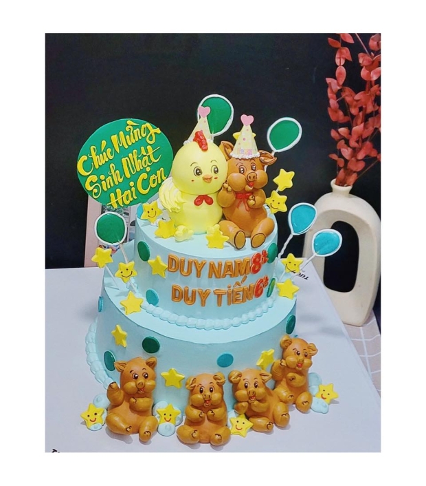 Bánh kem cho Bé Trai Bé Gái TG45