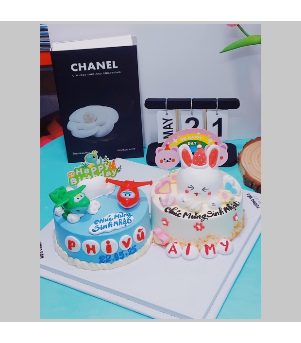 Bánh kem cho Bé Trai Bé Gái TG54